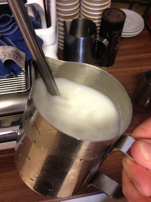 Milk steaming