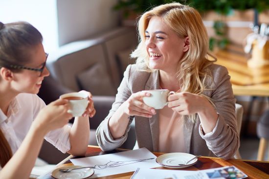 Coffee drinking